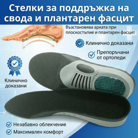 Стелки за поддръжка на свода и плантарен фасцит CR29