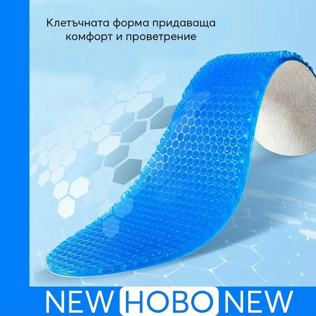 1767009183805-nln0qxw84x Спортни гел стелки с пчелна пита за максимална омекотяваща подкрепа