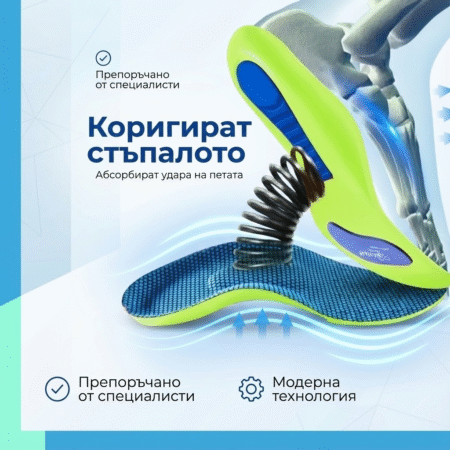 Комфортни стелки за облекчение и поддръжка при всяка стъпка