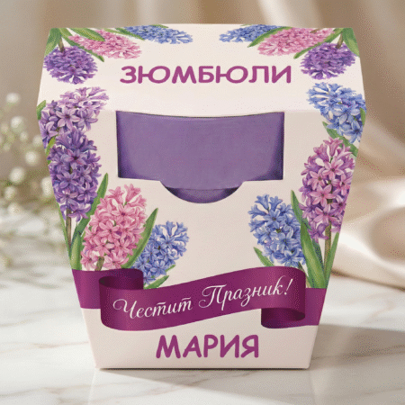 Подаръчен комплект за засаждане на Зюмбюли – Пролетно вълшебство