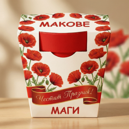 Подаръчен комплект за отглеждане на макове – цветен празник за малки и големи