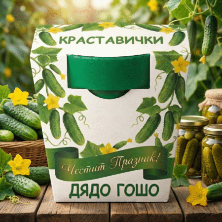 Подаръчен комплект за отглеждане на Краставички