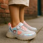 Детски маратонки Girl silver