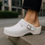 Сабо от естествена кожа