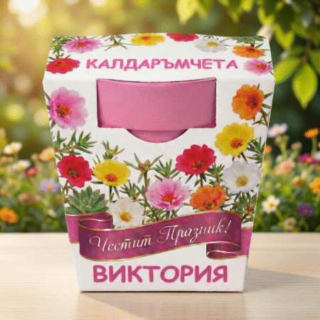 Подаръчен комплект с Калдаръмчета – символ на нежност, устойчивост и естествена красота